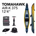 Каяк одноместный Aqua Marina 12'4 Tomahawk AIR-K 375 2024