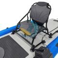 Надувной сапборд с ножным узлом Serf Pedal SUP (синий)