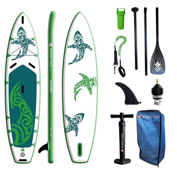 Надувной сап борд Nordic Ride Maori 12'0 Green